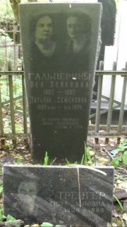 Гальперина Лея Лейбовна, Москва, Востряковское кладбище
