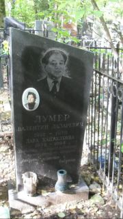 Лумер Валентин Лазаревич, Москва, Востряковское кладбище