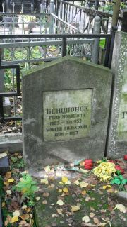 Бенционок Гиль Мовшевич, Москва, Востряковское кладбище