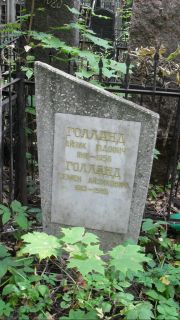 Голланд Айзик Юдович, Москва, Востряковское кладбище