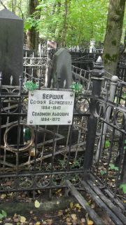 Вершок Софья Борисовна, Москва, Востряковское кладбище