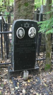 Полонецкая Софья Лазаревна, Москва, Востряковское кладбище