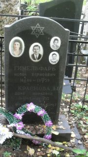 Краснова Дора Марковна, Москва, Востряковское кладбище