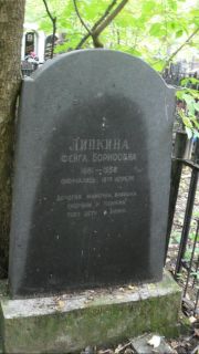 Липкина Фейга Борисовна, Москва, Востряковское кладбище