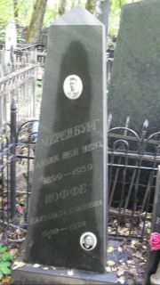 Меренбург Айзик Неяхович, Москва, Востряковское кладбище