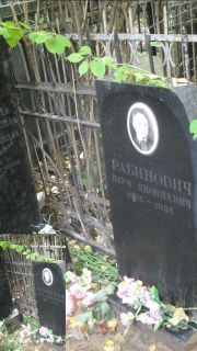 Рабинович Наум Яковлевич, Москва, Востряковское кладбище