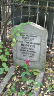 Морген Моисей Исаакович, Москва, Востряковское кладбище