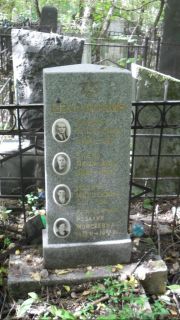 Шварцкройн Моисей Яковлевич, Москва, Востряковское кладбище