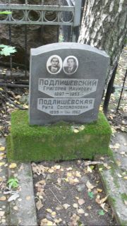 Подлишевский Григорий Наумович, Москва, Востряковское кладбище