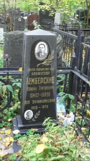 Лемберская Ася Эммануиловна, Москва, Востряковское кладбище