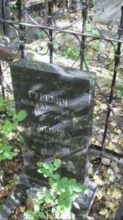 Семенова Любовь Израилевна, Москва, Востряковское кладбище