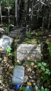 Каплан Пэся Файвовна, Москва, Востряковское кладбище
