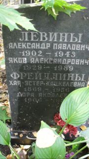 Фрейдлина Хая-Эстер Хацкелевна, Москва, Востряковское кладбище