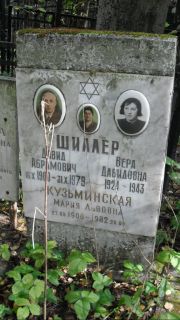 Шиллер Давид Абрамович, Москва, Востряковское кладбище