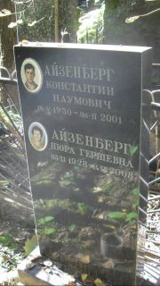 Айзенберг Константин Наумович, Москва, Востряковское кладбище