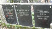 Цейтина Нина Яковлевна, Москва, Востряковское кладбище