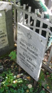Бескин Матвей Маркович, Москва, Востряковское кладбище