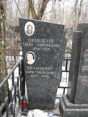 Бранзбург Елена Зиновьевна, Москва, Востряковское кладбище