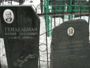 Гендельман Матвей Захарович, Москва, Востряковское кладбище