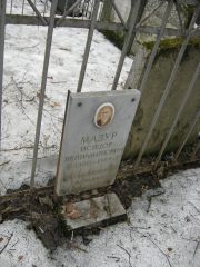 Мазур Исидор Вениаминович, Москва, Востряковское кладбище