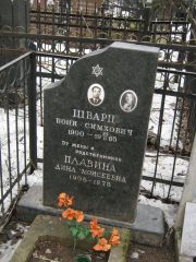 Шварц Бони Симхович, Москва, Востряковское кладбище