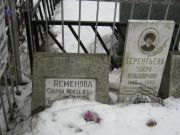 Неменова Сарра Менделевна, Москва, Востряковское кладбище