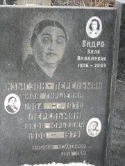 Изыгзон-Перельман Ида Гиршевна, Москва, Востряковское кладбище