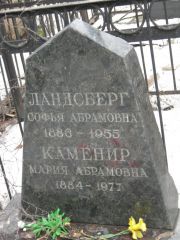 Ландсберг Софья Абрамовна, Москва, Востряковское кладбище