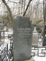 Кулаковский Матвей Яковлевич, Москва, Востряковское кладбище