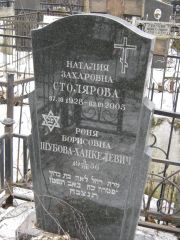Шубова-Хацкелевич Роня Борисовна, Москва, Востряковское кладбище