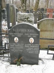 Кобринский Ефим Нафтолевич, Москва, Востряковское кладбище