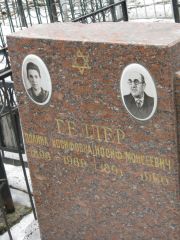 Геллер Полина Иосифовна, Москва, Востряковское кладбище