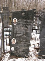 Дун Фаня Моисеевна, Москва, Востряковское кладбище