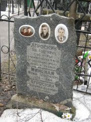 Минская Фейга Григорьевна, Москва, Востряковское кладбище