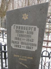 Гринберг Иосиф-Лейб гершевич, Москва, Востряковское кладбище