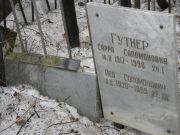 Гутнер Сарра Соломоновна, Москва, Востряковское кладбище