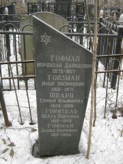 Гофман Мордухай Давидович, Москва, Востряковское кладбище