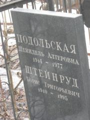 Подольская Шейндель Алтеровна, Москва, Востряковское кладбище
