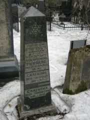 Салганик Яков Захарович, Москва, Востряковское кладбище