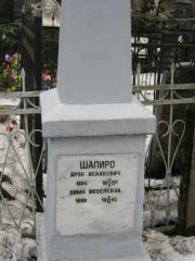 Шапиро Арон Исаакович, Москва, Востряковское кладбище