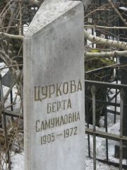 Руркова Берта Самуиловна, Москва, Востряковское кладбище