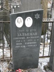 Зальцман Григорий Иосифович, Москва, Востряковское кладбище