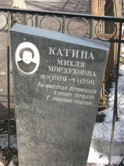 Катина Михля Мордуховна