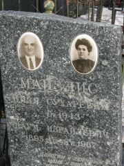 Майзлис Цизя Сухаревна, Москва, Востряковское кладбище