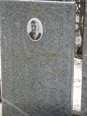 Дик Рахиль Соломоновна, Москва, Востряковское кладбище