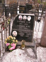 Горвиц М. М., Москва, Востряковское кладбище