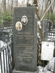 Сандлер Мария Давидовна, Москва, Востряковское кладбище