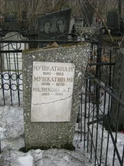 Маликова А. Г., Москва, Востряковское кладбище