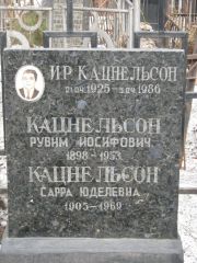 Кацнельсон И. Р., Москва, Востряковское кладбище