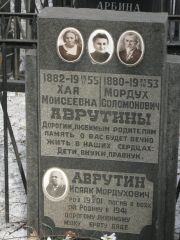 Аврутина Хая Моисеевна, Москва, Востряковское кладбище